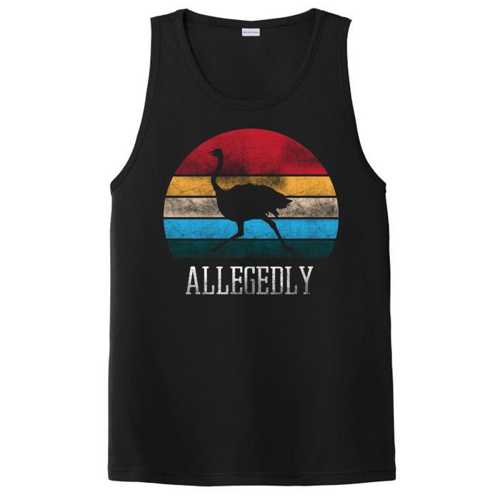 Allegedly Ostrich Lover Vintage PosiCharge Competitor Tank