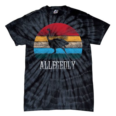 Allegedly Ostrich Lover Vintage Tie-Dye T-Shirt