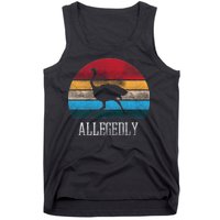 Allegedly Ostrich Lover Vintage Tank Top