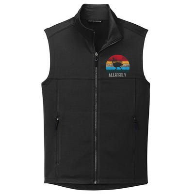 Allegedly Ostrich Lover Vintage Collective Smooth Fleece Vest