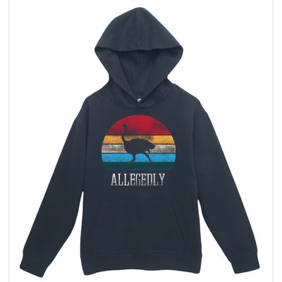 Allegedly Ostrich Lover Vintage Urban Pullover Hoodie