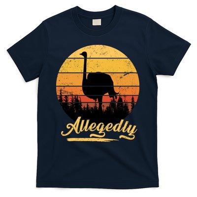 Allegedly Ostrich Retro T-Shirt