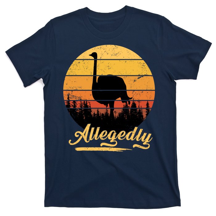 Allegedly Ostrich Retro T-Shirt