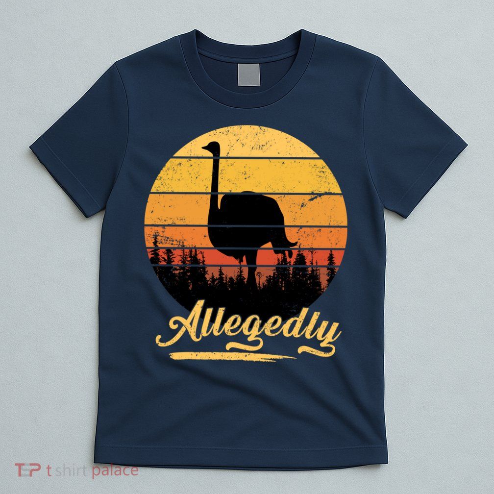 Allegedly Ostrich Retro T-Shirt