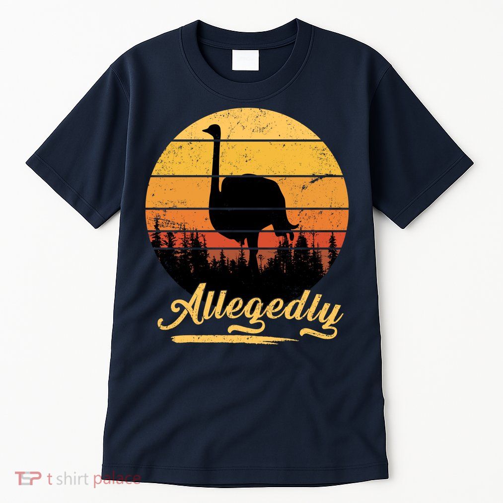 Allegedly Ostrich Retro Tall T-Shirt