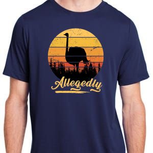 Allegedly Ostrich Retro Adult ChromaSoft Performance T-Shirt