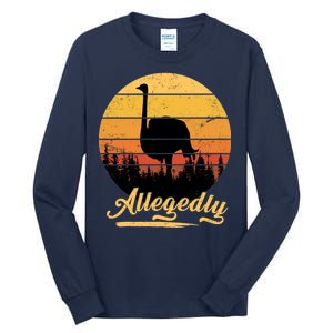 Allegedly Ostrich Retro Tall Long Sleeve T-Shirt