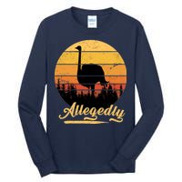 Allegedly Ostrich Retro Tall Long Sleeve T-Shirt