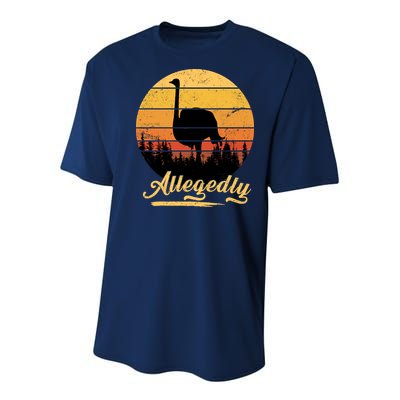 Allegedly Ostrich Retro Youth Performance Sprint T-Shirt
