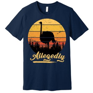 Allegedly Ostrich Retro Premium T-Shirt