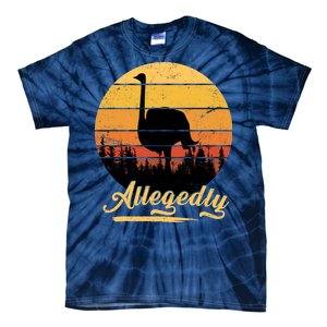 Allegedly Ostrich Retro Tie-Dye T-Shirt