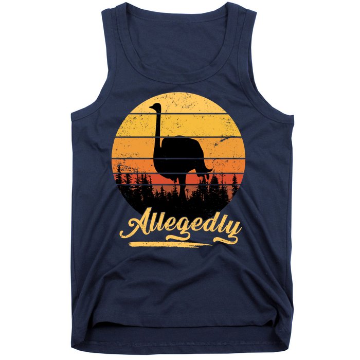 Allegedly Ostrich Retro Tank Top