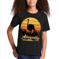 Allegedly Ostrich Retro Kids T-Shirt