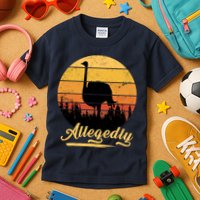 Allegedly Ostrich Retro Kids T-Shirt