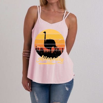 Allegedly Ostrich Retro Women's Strappy Tank