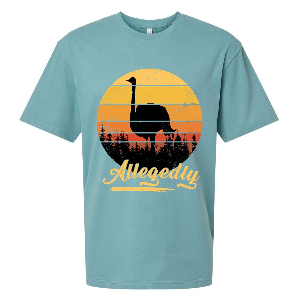 Allegedly Ostrich Retro Sueded Cloud Jersey T-Shirt