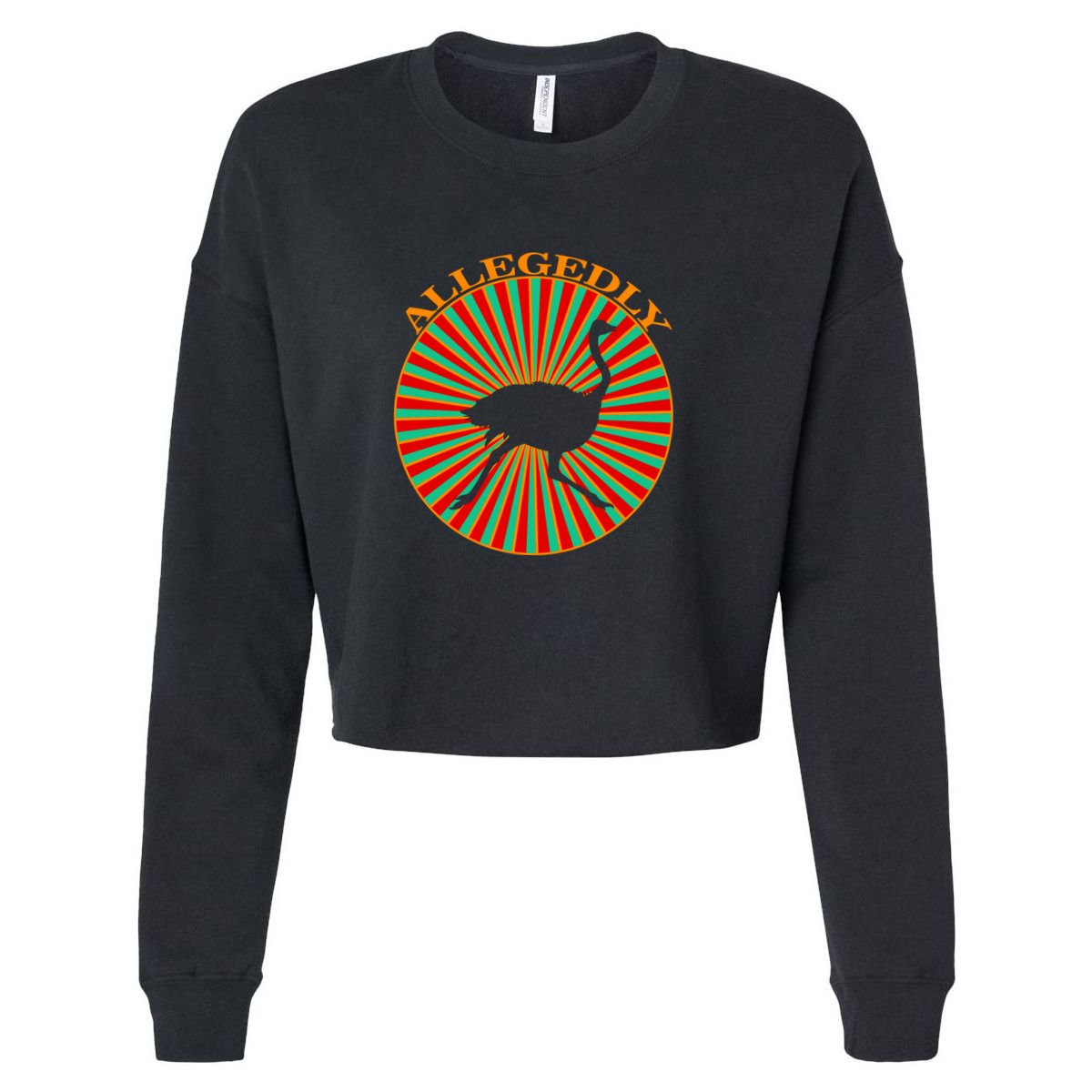 Allegedly Ostrich Retro Bird  Apron