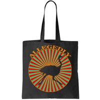 Allegedly Ostrich Retro Bird  Tote Bag