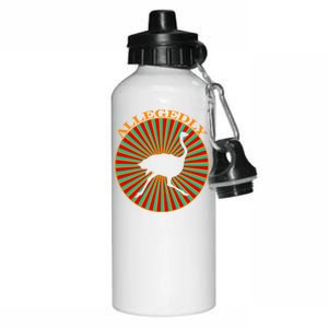 Allegedly Ostrich Retro Bird  Aluminum Water Bottle