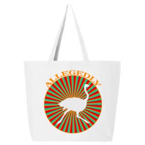 Allegedly Ostrich Retro Bird  25L Jumbo Tote