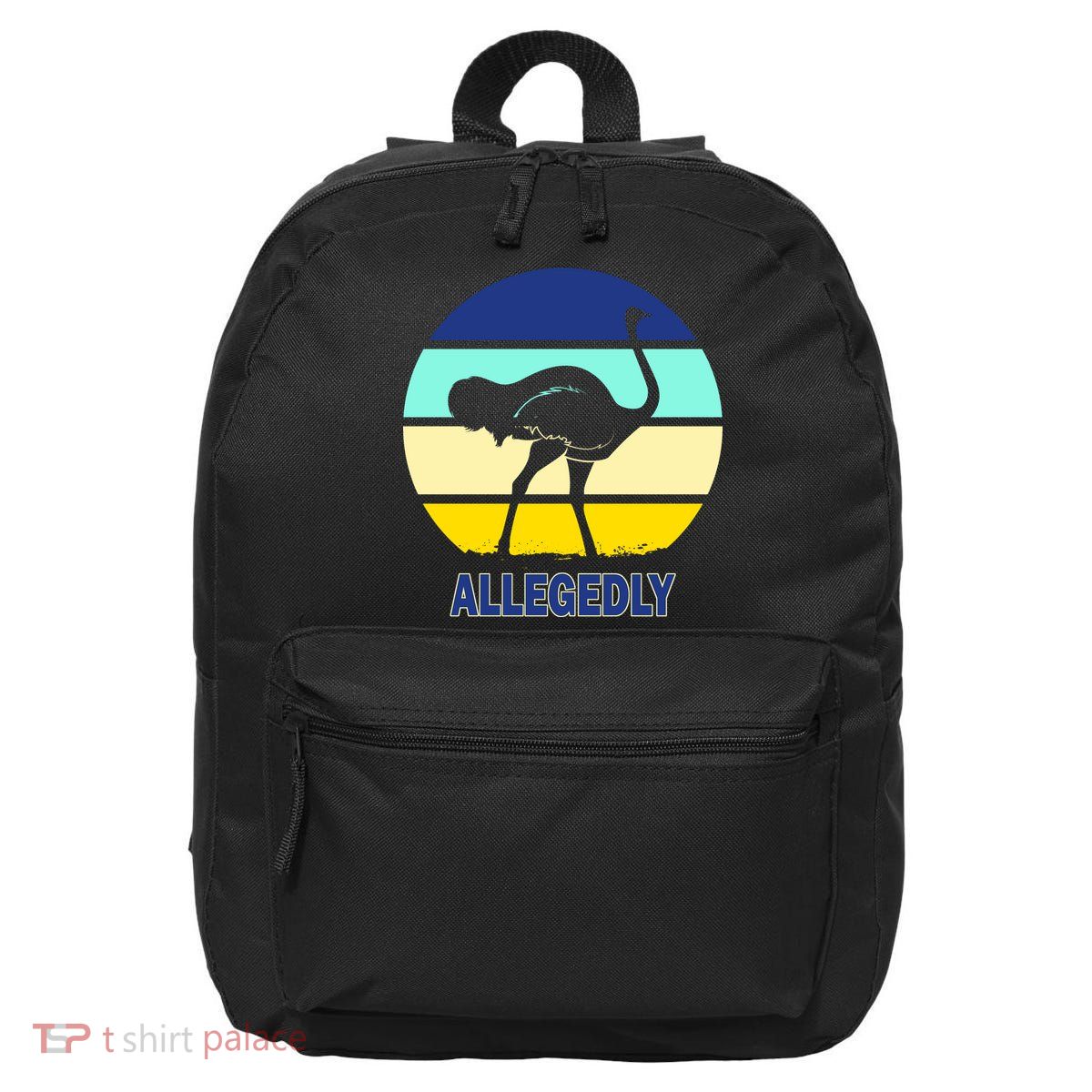 Allegedly Ostrich Retro Logo 16 in Basic Backpack
