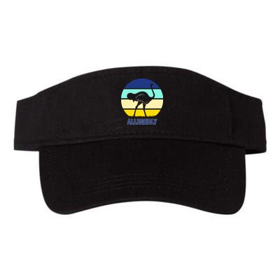 Allegedly Ostrich Retro Logo Visor