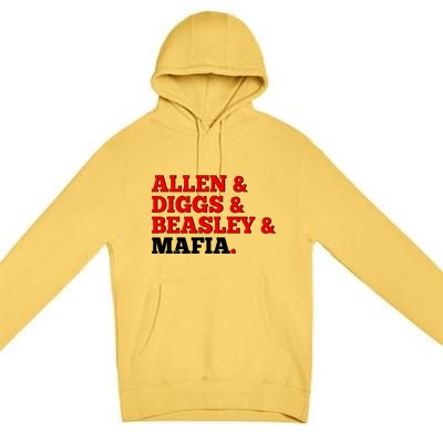 Allen Diggs Beasley Mafia Buffalo New York Football Premium Pullover Hoodie