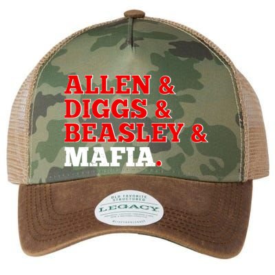 Allen Diggs Beasley Mafia Buffalo New York Football Legacy Tie Dye Trucker Hat