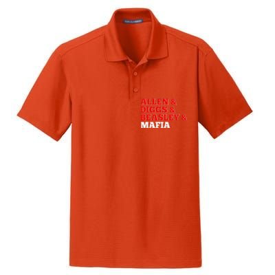 Allen Diggs Beasley Mafia Buffalo New York Football Dry Zone Grid Polo