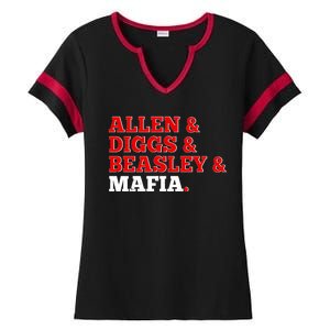 Allen Diggs Beasley Mafia Buffalo New York Football Ladies Halftime Notch Neck Tee