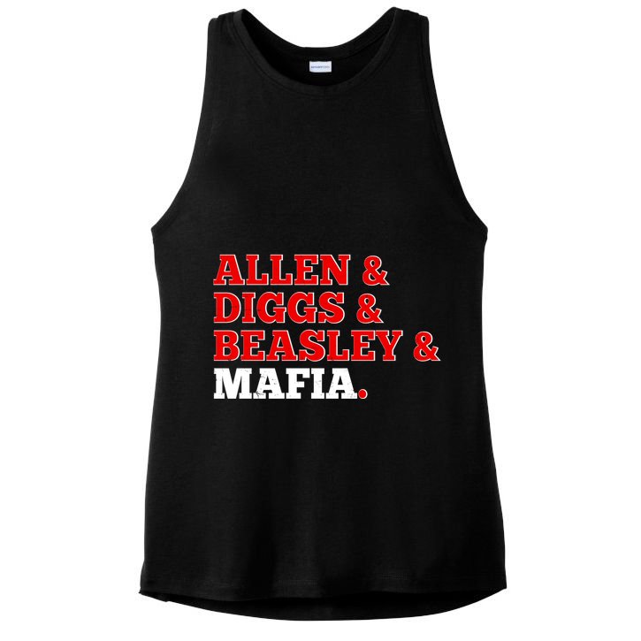 Allen Diggs Beasley Mafia Buffalo New York Football Ladies PosiCharge Tri-Blend Wicking Tank