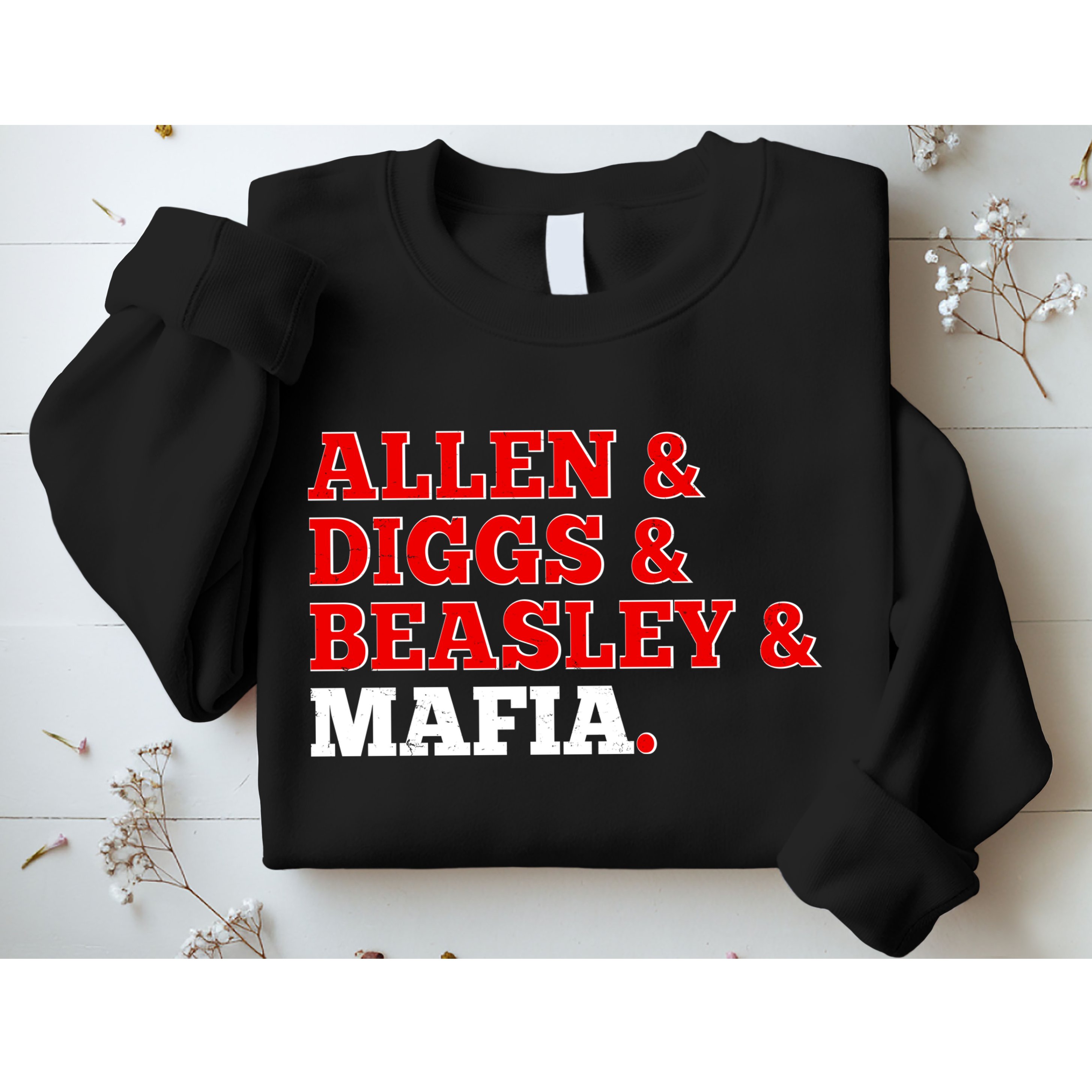 Allen Diggs Beasley Mafia Buffalo New York Football Sweatshirt