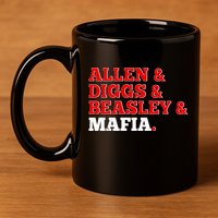 Allen Diggs Beasley Mafia Buffalo New York Football 11oz C Handle Ceramic Mug