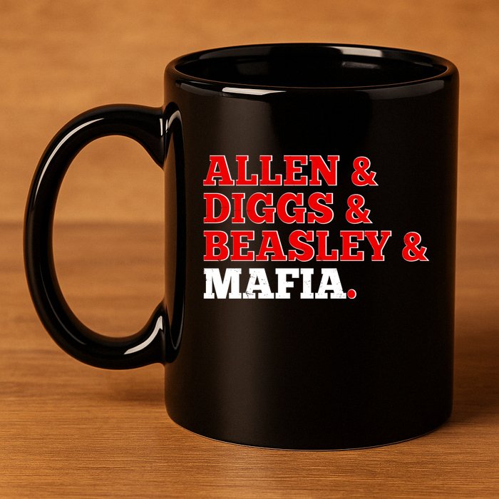 Allen Diggs Beasley Mafia Buffalo New York Football 11oz C Handle Ceramic Mug