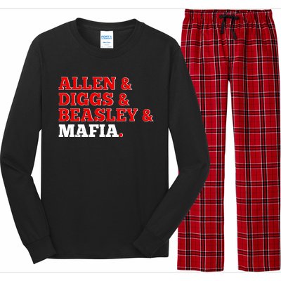 Allen Diggs Beasley Mafia Buffalo New York Football Long Sleeve Pajama Set