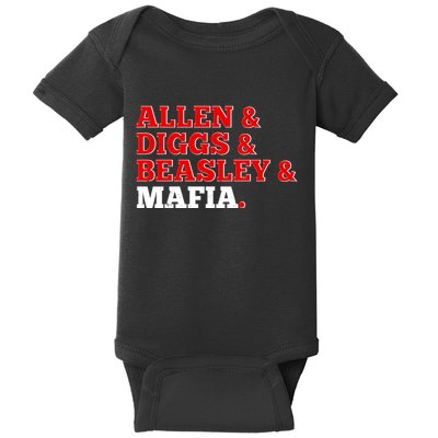 Allen Diggs Beasley Mafia Buffalo New York Football Baby Bodysuit