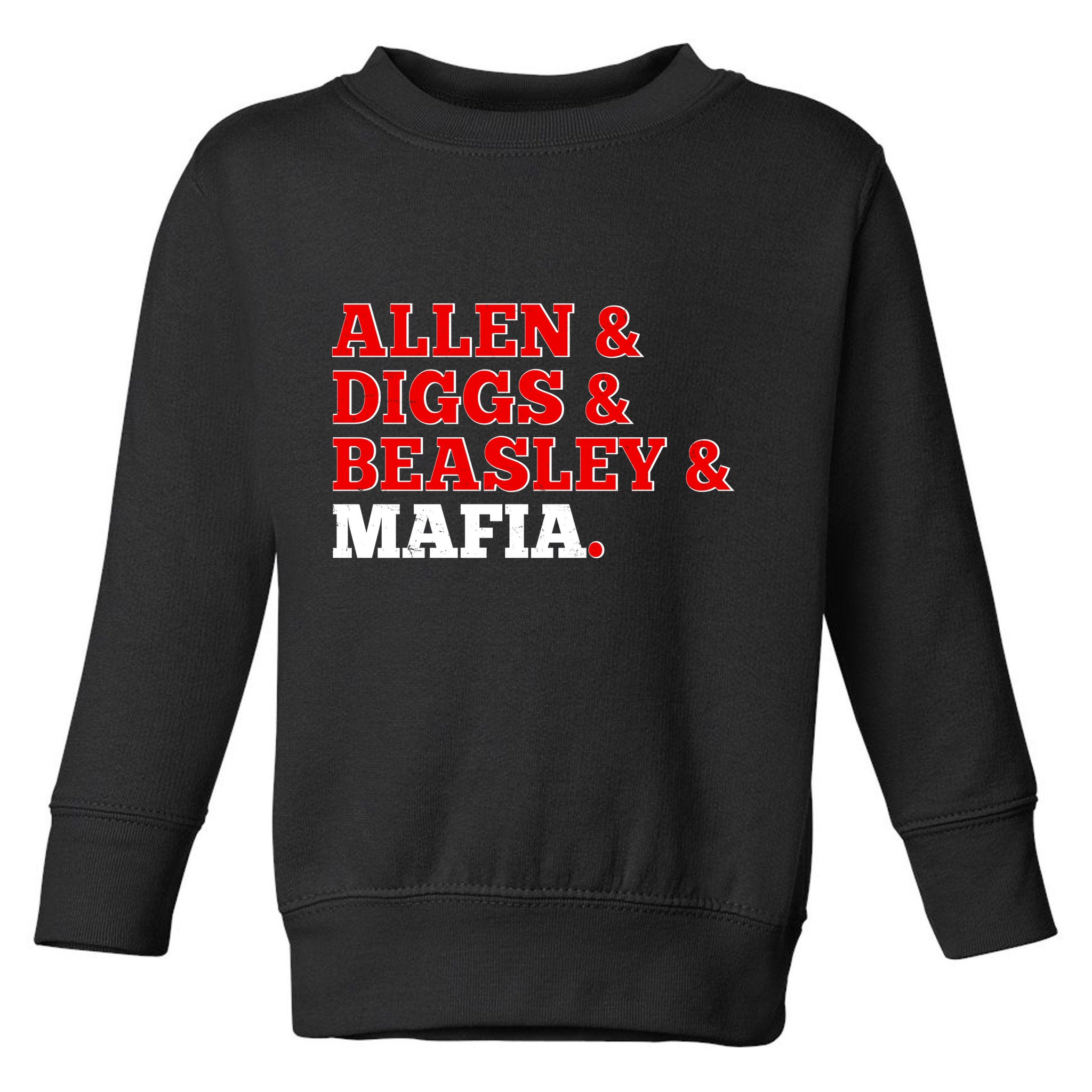 Allen Diggs Beasley Mafia Buffalo New York Football Toddler Sweatshirt