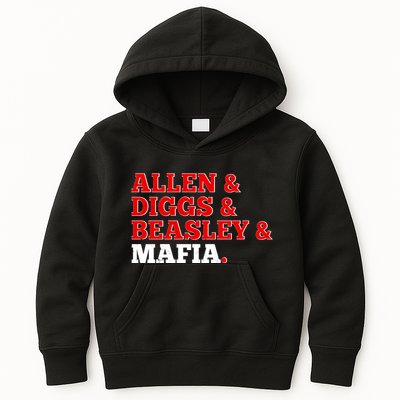Allen Diggs Beasley Mafia Buffalo New York Football Kids Hoodie