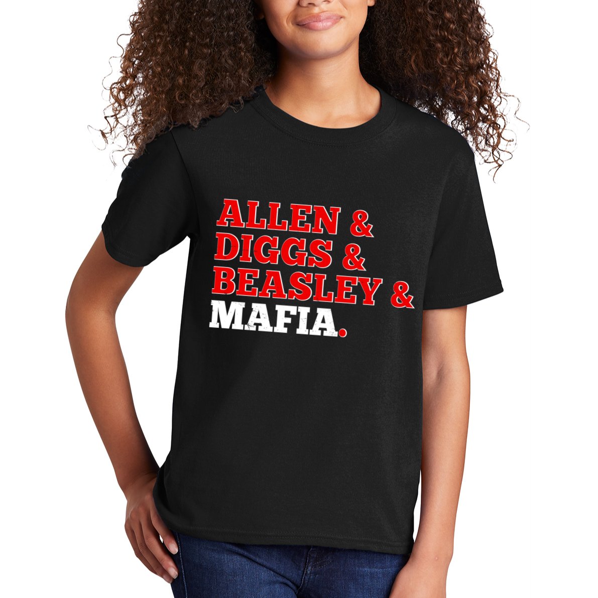 Allen Diggs Beasley Mafia Buffalo New York Football Kids T-Shirt