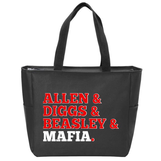 Allen Diggs Beasley Mafia Buffalo New York Football Zip Tote Bag