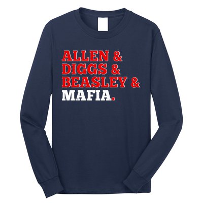 Allen Diggs Beasley Mafia Buffalo New York Football Long Sleeve Shirt