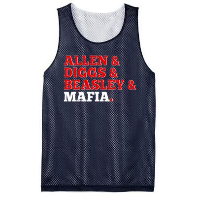 Allen Diggs Beasley Mafia Buffalo New York Football Mesh Reversible Basketball Jersey Tank