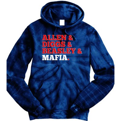 Allen Diggs Beasley Mafia Buffalo New York Football Tie Dye Hoodie