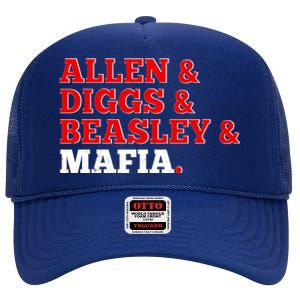 Allen Diggs Beasley Mafia Buffalo New York Football High Crown Mesh Back Trucker Hat