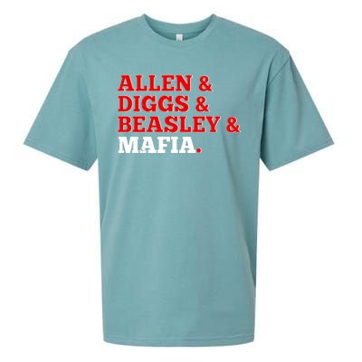 Allen Diggs Beasley Mafia Buffalo New York Football Sueded Cloud Jersey T-Shirt