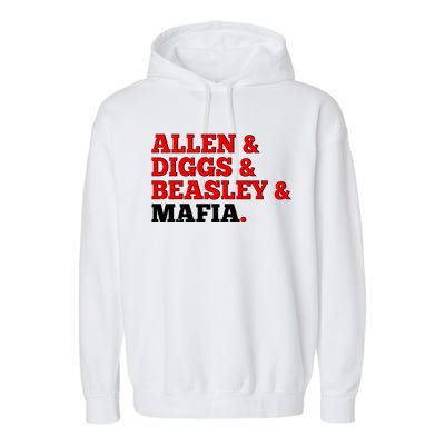 Allen Diggs Beasley Mafia Buffalo New York Football Garment-Dyed Fleece Hoodie