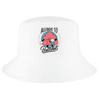Allergic To Bullshit Funny Cool Comfort Performance Bucket Hat