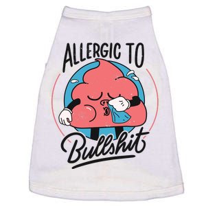 Allergic To Bullshit Funny Doggie Tank