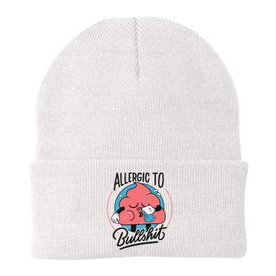 Allergic To Bullshit Funny Beanie