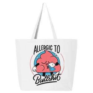 Allergic To Bullshit Funny 25L Jumbo Tote